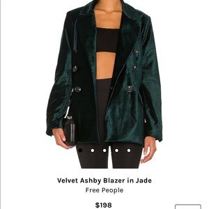 Brand new free people blazer size L , no tags